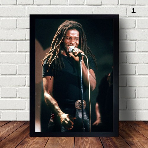 Quadro  Decorativo Cantor Eddy Grant