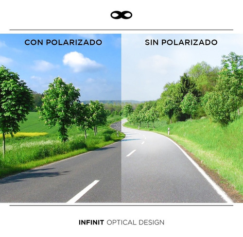 Imagen 5 de 9 de Anteojos Sol Infinit Exclamation Negro Mate Lente Polarizado