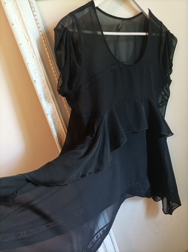 Blusa Volados Marca Épica. T.s No Forever Zara Hym Ginebra.