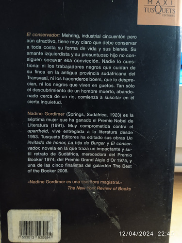El Conservador (Usado)