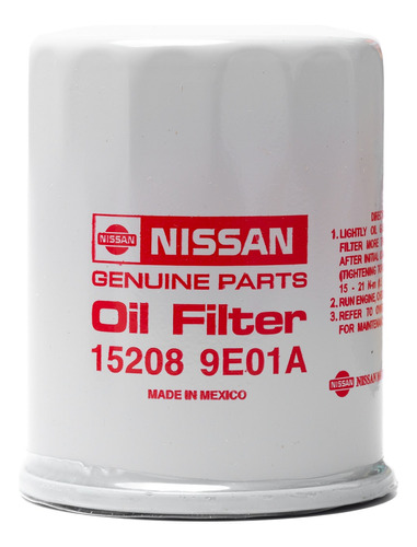 Filtro Aceite Original Nissan Tiida March Versa Kicks Sentra