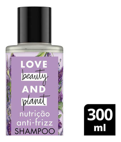 Shampoo Love Beauty And Planet Nutrição Antifrizz 300 Ml