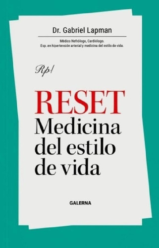Libro - Libro Reset - Medicina Del Estilo De Vida - Gabriel