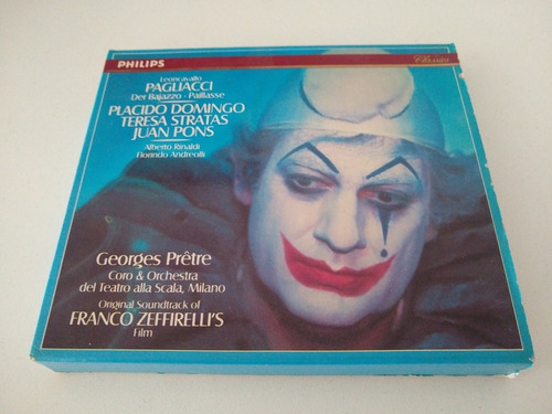 Opera Pagliacci Georges Pretre - Placido Domingo Box Cd