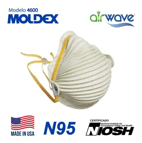 Moldex 4600 N95 Respirador (2 Und)