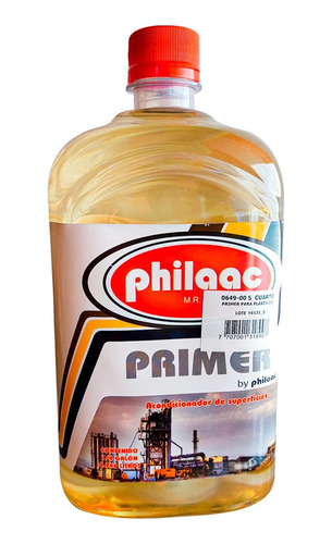 Primer Para Plásticos 1/4 Galón