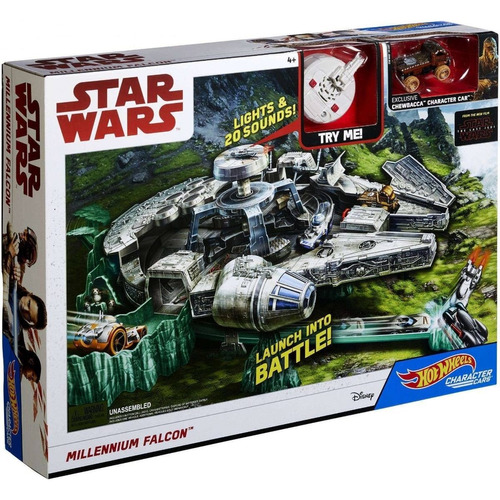 Star Wars Millennium Falcon Hot Wheels Set