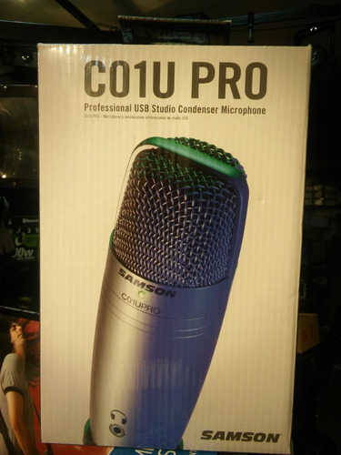 Imagen 7 de 10 de Micrófono Condenser Samson C01upro Usb Estudio Profesional