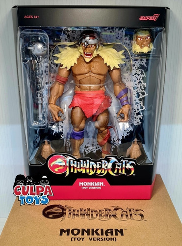 --- Culpatoys Retro Manrilo Los Thundercats Super 7 --- (Usado)