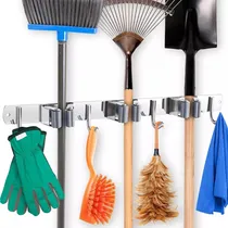 Comprar Organizador Soporte Porta Escobas Gancho Cuelga Escobero !!