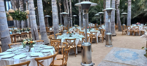 Arriendo Estufas Patio Terraza Exterior Eventos Calefactores