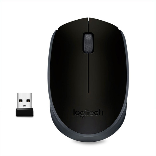 Mouse Inalambrico Logitech M170 Negro/gris Nano Receptor