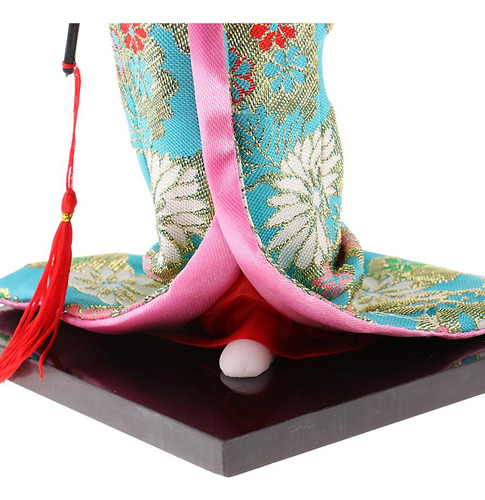 A Figura De Gueixa Brocado Kabuki