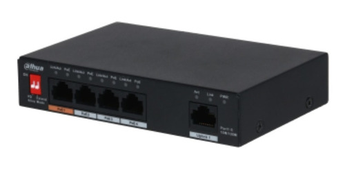 Imagen 3 de 9 de Switch Poe Dahua 4p 10/100 + 1p Uplink, Hi-poe Pfs3005-4et-6