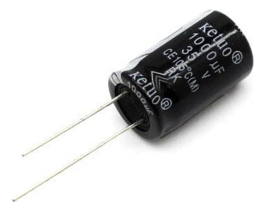 50 Peças Capacitor Eletrolítico 1000uf 35v 1000 X 35 105ºc