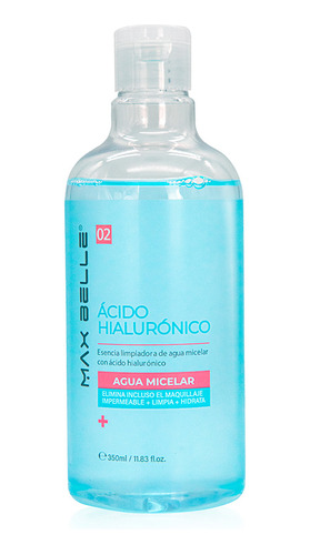 Agua Micelar Acido Hialuronico 350ml Max Belle