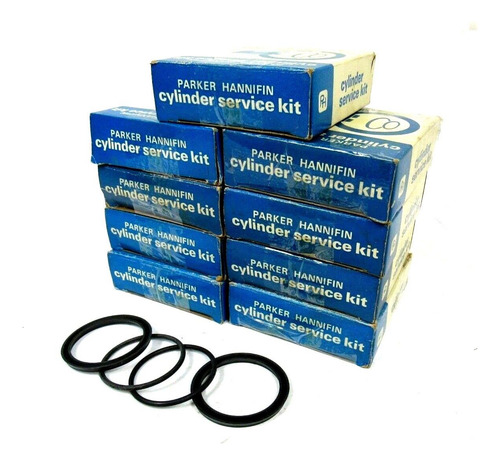 New Lot Of 9 Parker Pk2502a001 Piston Seal 2-1/2 Bore Bbx