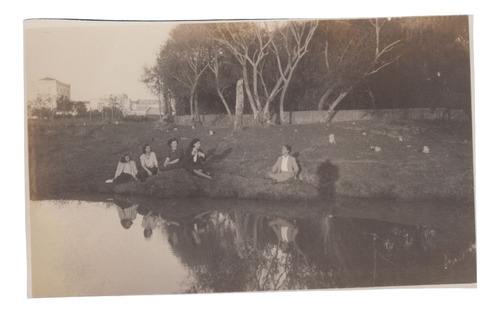 1942 Ciudad De Canelones Fotografia Real En El Parque Prado