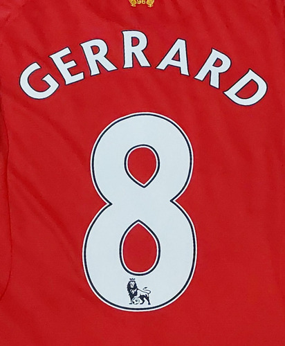 Numeros  Premier League 2007/2017 Liverpool Gerrard