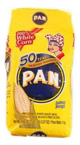 3 Pza Harina Precocida Pan Maíz Blanco 1 Kg