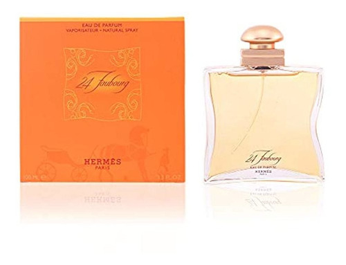 24 Eau De Parfum Faubourg Para Mujer Por Hermes, Anaranjado