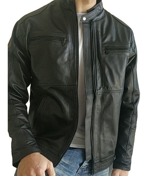 jaqueta de couro masculina mercado livre