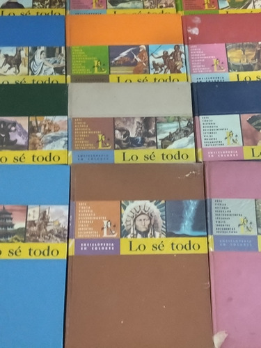 Enciclopedias  Lo Sé Todo  Colección Completa 