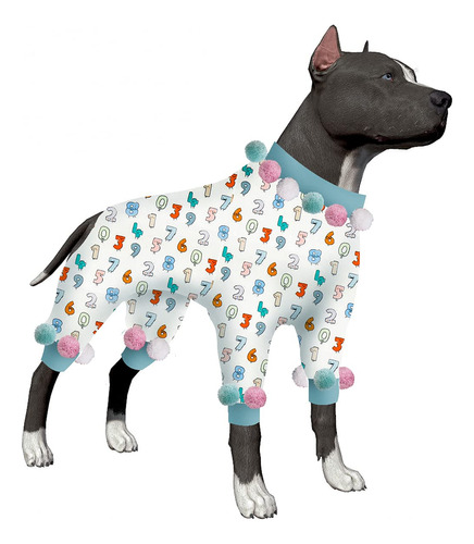 Lovinpet Pijama Grande Para Perro, Proteccin Uv Y Posoperato