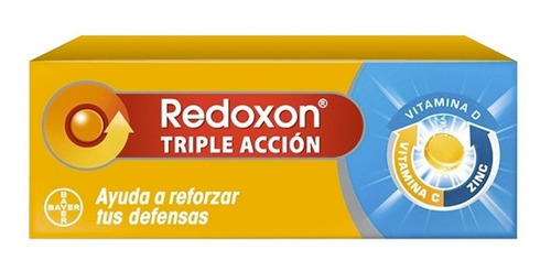 Redoxon Triple Acción Comprmidos Recubiertos X 10