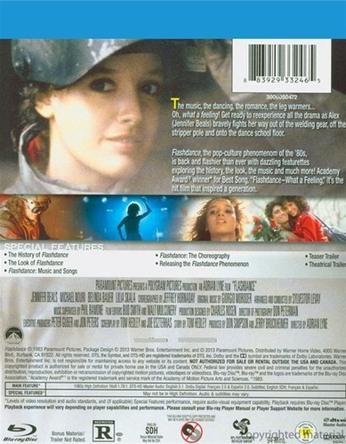 Imagen 2 de 3 de Blu-ray Flashdance