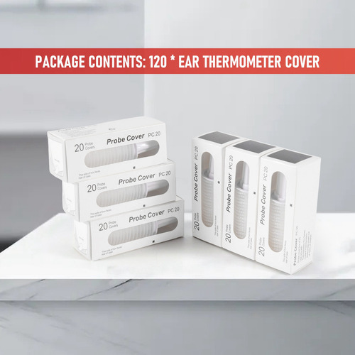 120 Fundas Desechables Para Termómetro De Oído, Ear Thermome