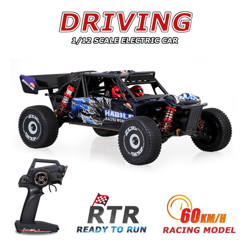 Wltoys 124018 Coche De Carreras De Alta Velocidad 60km/h 1/1