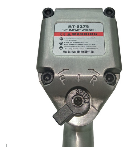 Imagen 2 de 10 de Llave Pistola Impacto Neumatica 860 Nm Enc 1/2 Rotake
