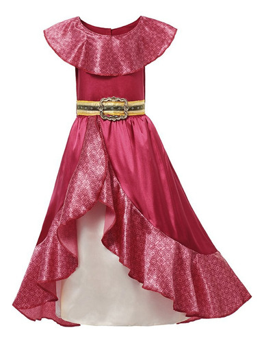 1 Disfraz De Cosplay De La Princesa Elena Roja Para Niña Para