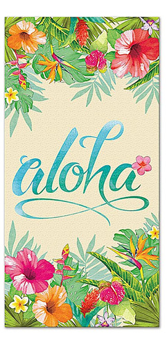 Welcome To The Islands Toalla De Playa Hawaiana Aloha  Large