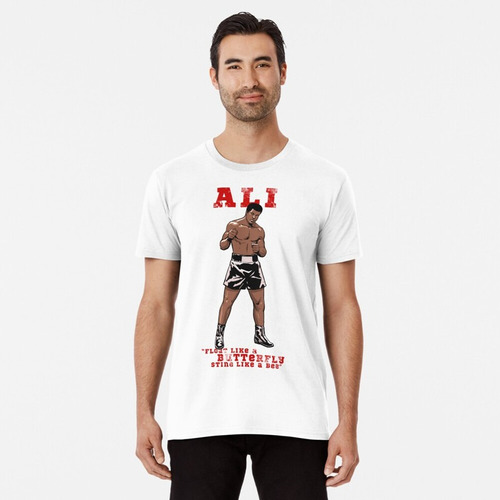 Polera Muhammad Ali Boxeo Deporte H