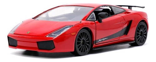 Lamborghini Gallardo Superleggera Escala 1/24 Metal Jada