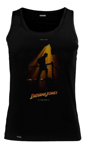 Camiseta Esqueleto Indiana Jones Rayo De Luz Pelicula Sbo