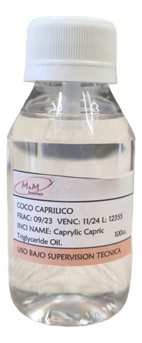 Coco Caprilico Coco Fraccionado X 100 Cc.