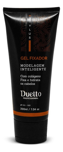 Gel Fixador E Hidratante Stylus Duetto Profissional 250ml