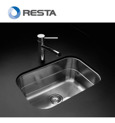 Pileta Simple Cocina E54 Bacha Johnson Acero Inoxidable