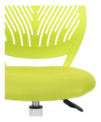 Imagen 6 de 6 de Silla de escritorio Home Make Carnation verde con tapizado de mesh