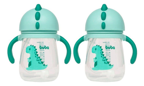 Kit 2 Copinho Bebe Infantil Crianças Água Suco Transição