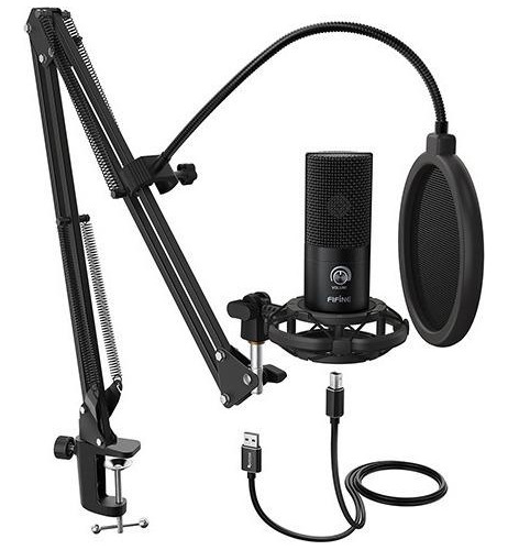 Kit Microfono Podcasting Fifine T669b