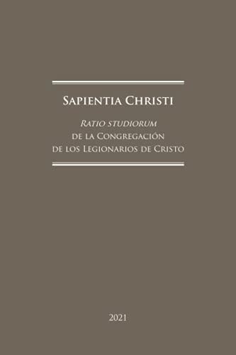 Libro Sapientia Christi: Ratio Studiorum Congregación&..