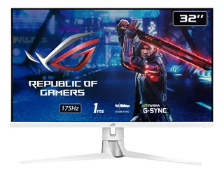 Monitor 32 Asus Rog Swift Pg329q-w 2k Gsync Ips 175hz Hdr600 Color Blanco