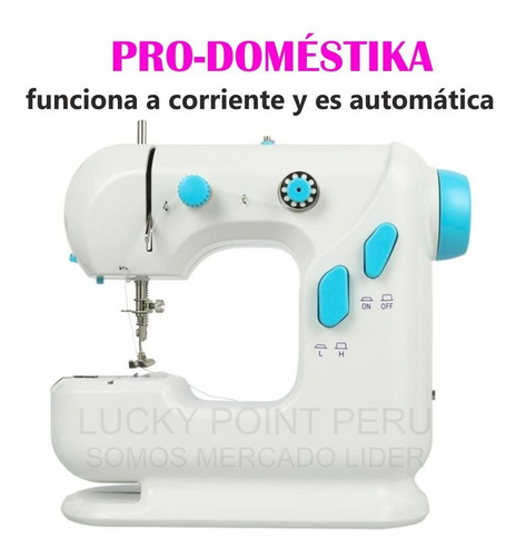 Imagen 2 de 6 de Maquina De Coser Recta Pro Domestika Original 1 Año Garantia