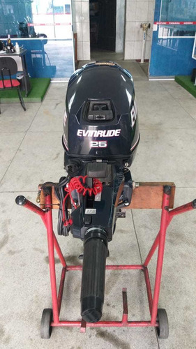 Motor De Popa Evinrude E-tec 25hp ( 12 X Cartao De Credito )