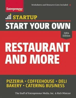 Libro Start Your Own Restaurant And More : Pizzeria, Coff...