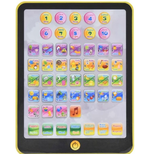 Tablet Educativa Español E Ingles - Baby Colors